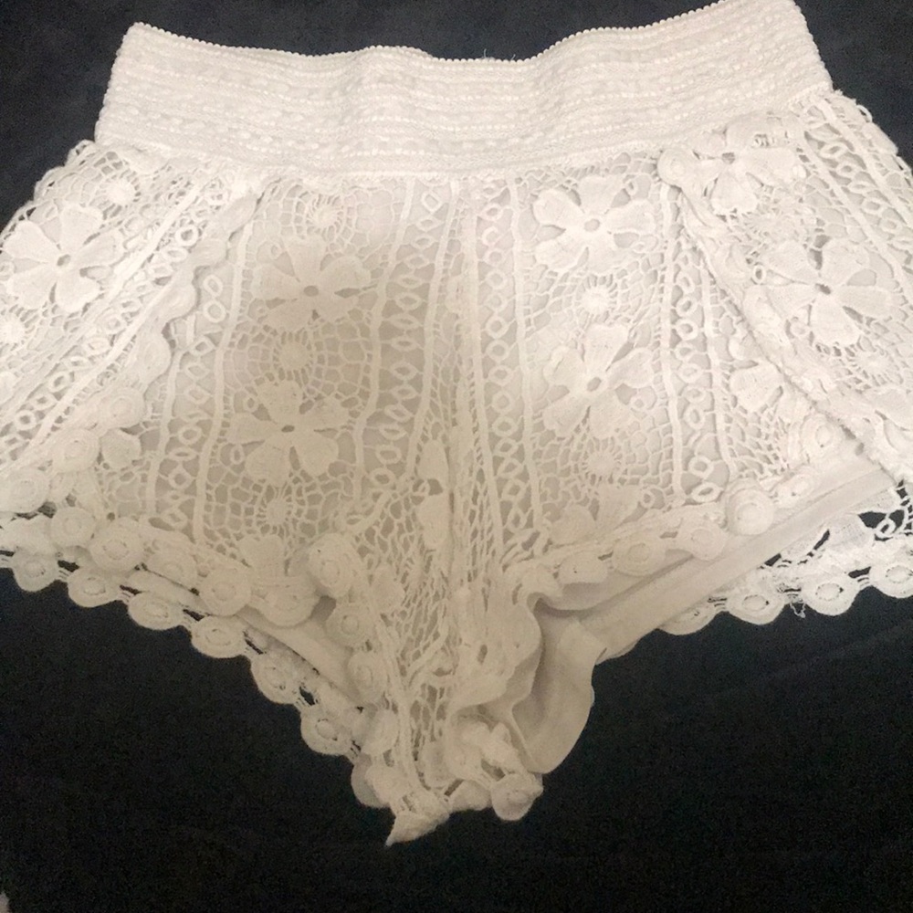 White shorts